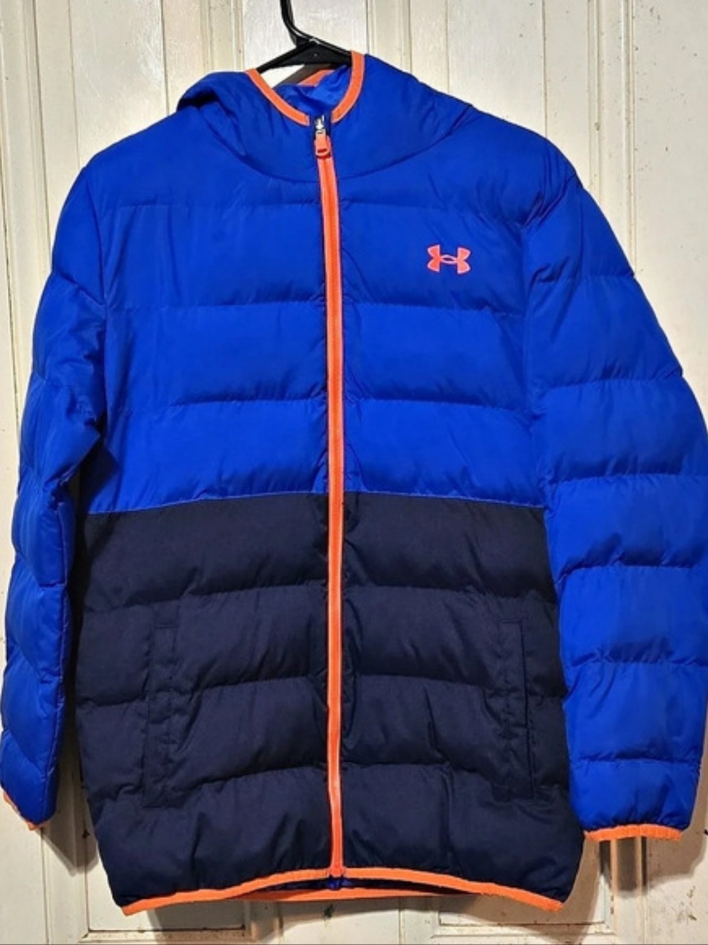Under Armour UA Pronto Colorblock Puffer Jacket Boys XL Puffer Jacket